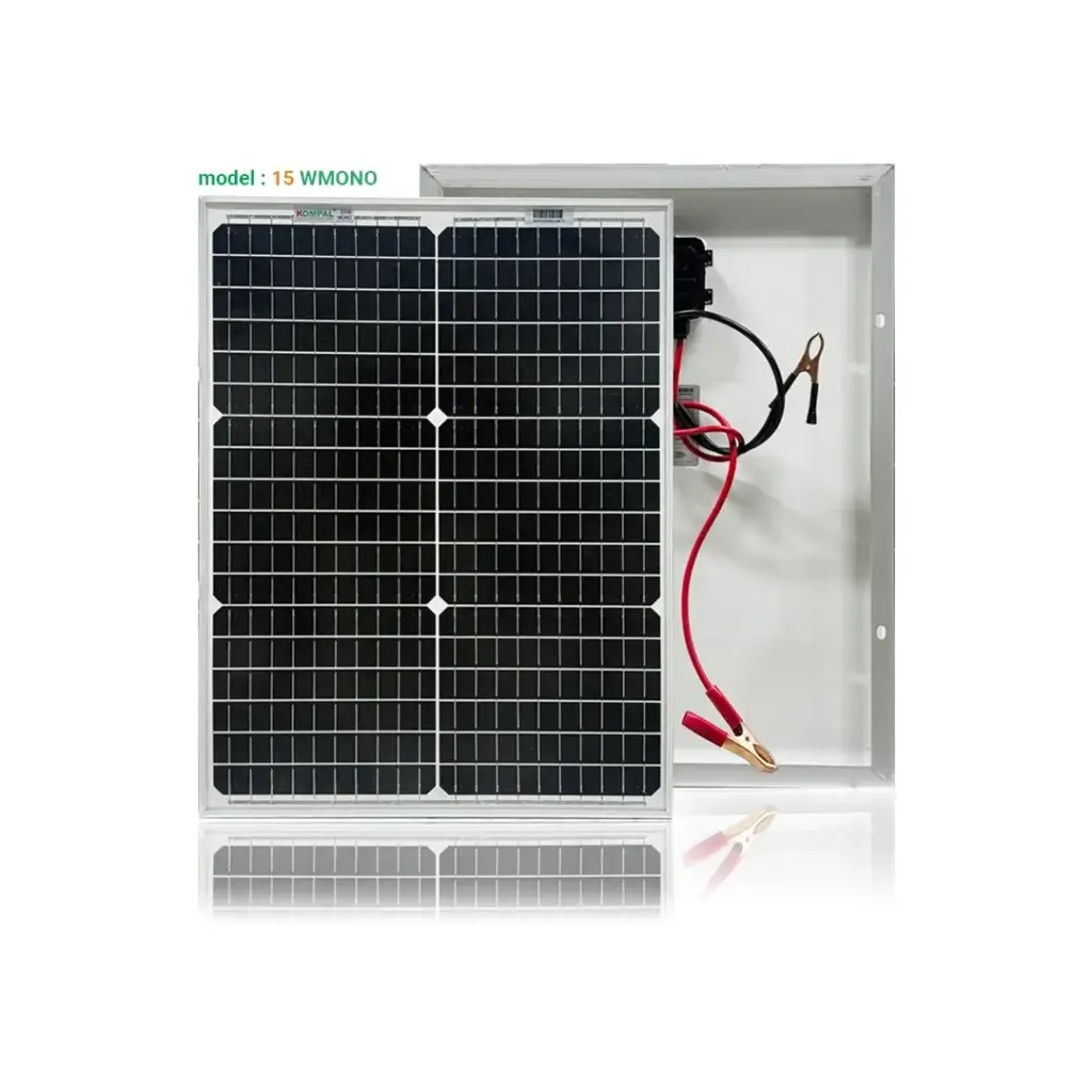 KOMPAL MONOCRYSTALLINE SOLAR PANEL 15W