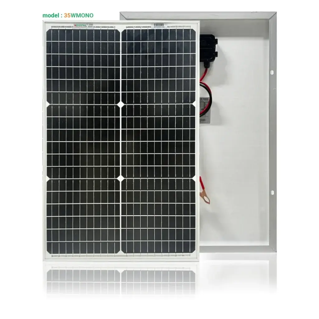 KOMPAL MONOCRYSTALLINE SOLAR PANEL 35W