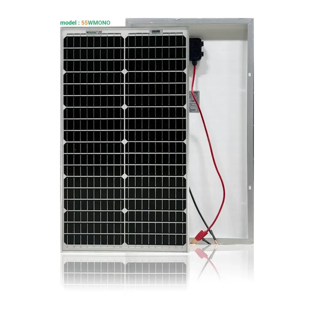 KOMPAL MONOCRYSTALLINE SOLAR PANEL 55W